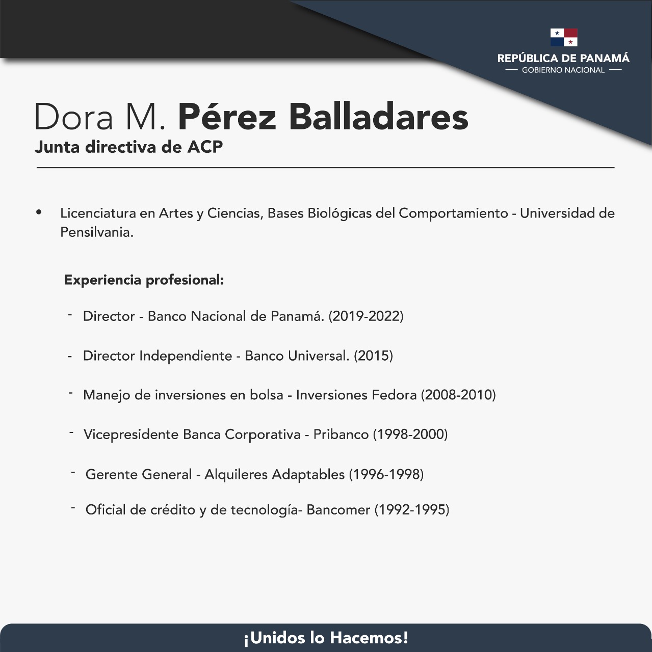 Dora M. Perez Balladares