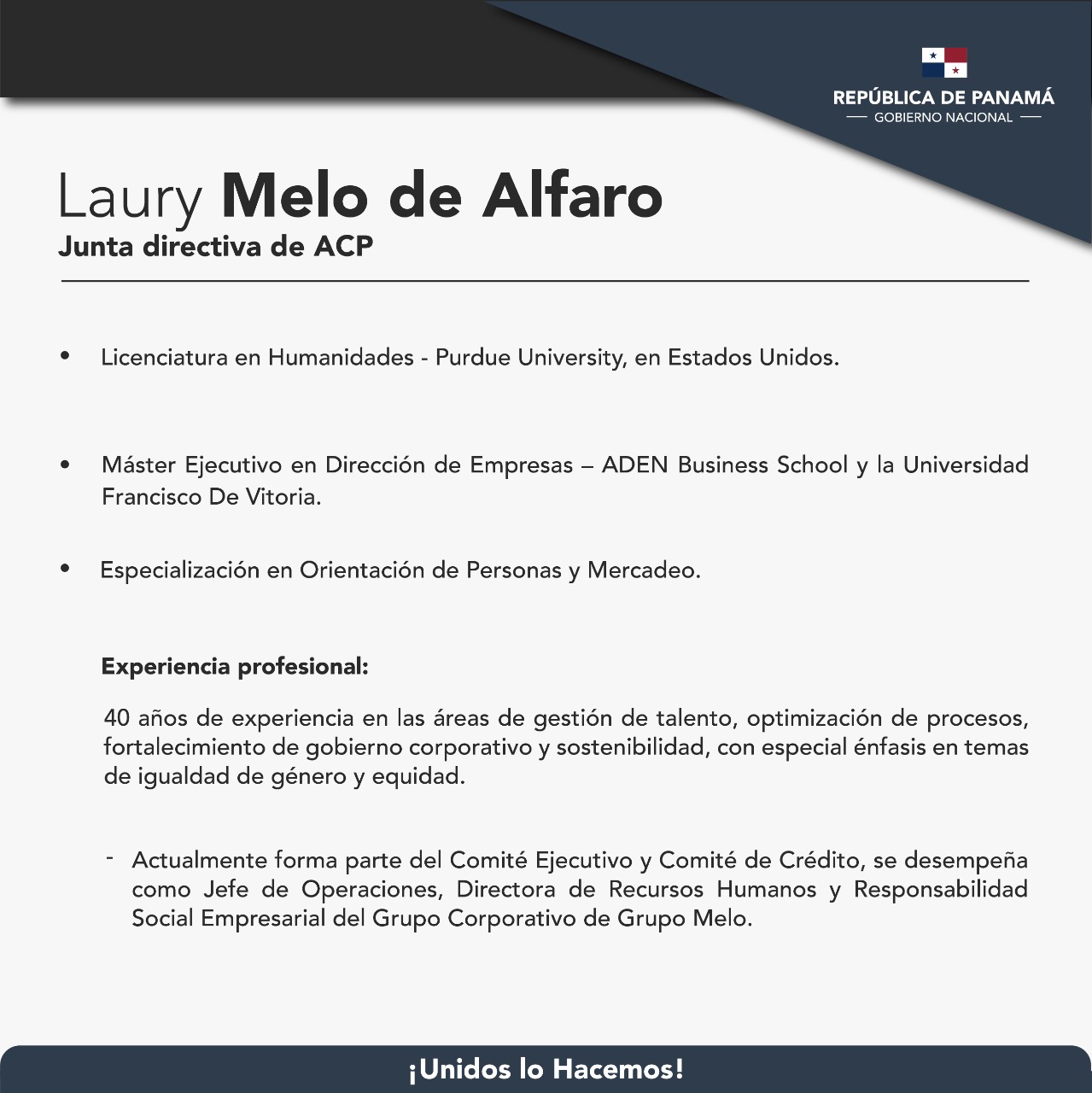 Laury Melo de Alfaro