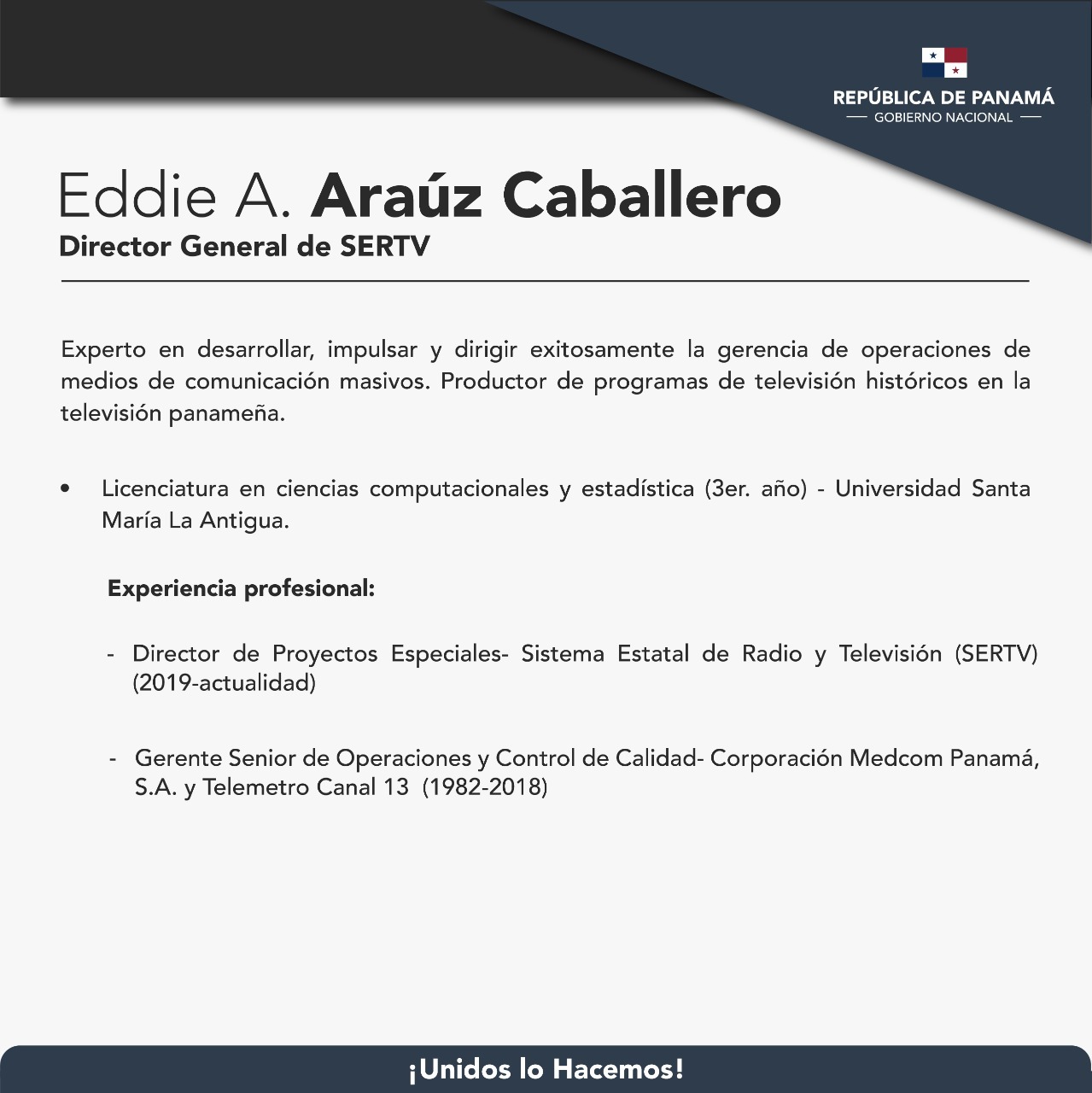 Eddie Alonso Araúz Caballero