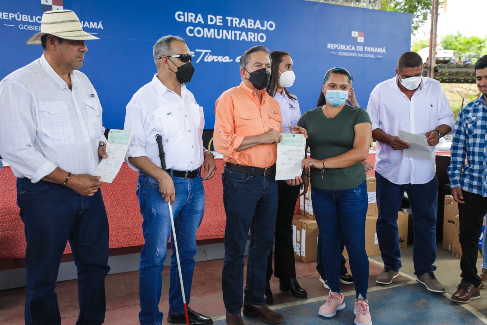 Gobierno Nacional entrega B/. 8,000.00 en capital semilla del programa FAMI-EMPRESAS a personas con discapacidad en Los SANTOS.