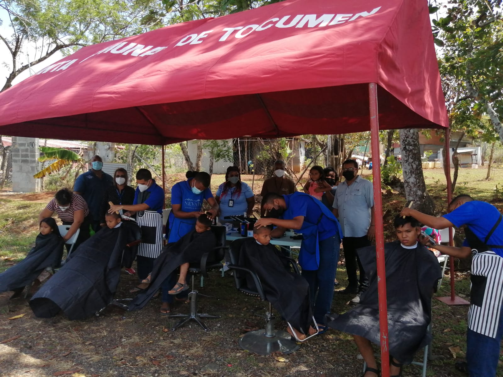 Internos del Centro de Cumplimiento de Las Garzas efectúan servicio comunitario 